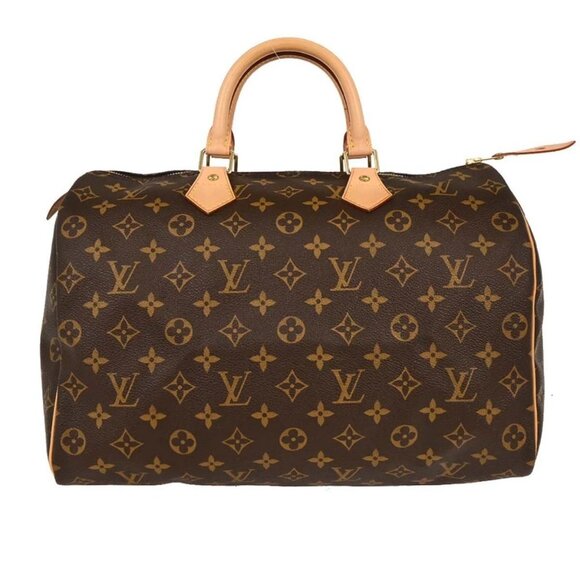 Louis Vuitton Handbags - Louis Vuitton Monogram Speedy 35 Handbag M41524 AA2098 154962